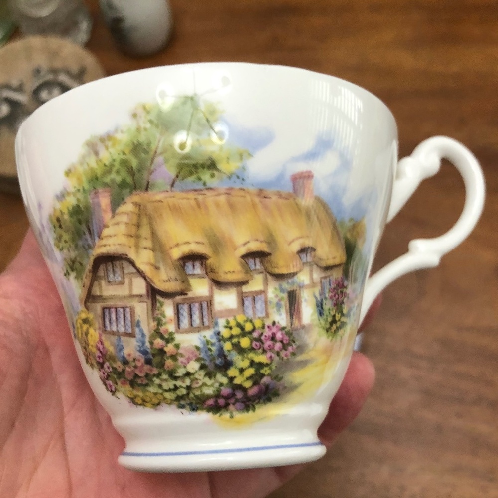 Regency English Bone China Tea Cup & Saucer